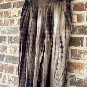 Rewash Black Pleated Midi Joggers Casual